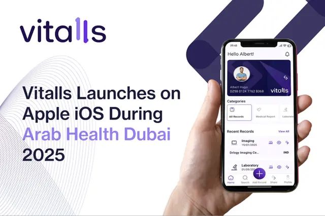 Vitalls launches on Apple iOS during Arab Health Dubai 2025